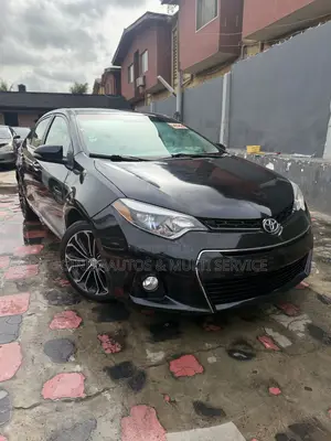 Toyota Corolla S 4dr Sedan (1.8L 4cyl CVT) 2015 Black