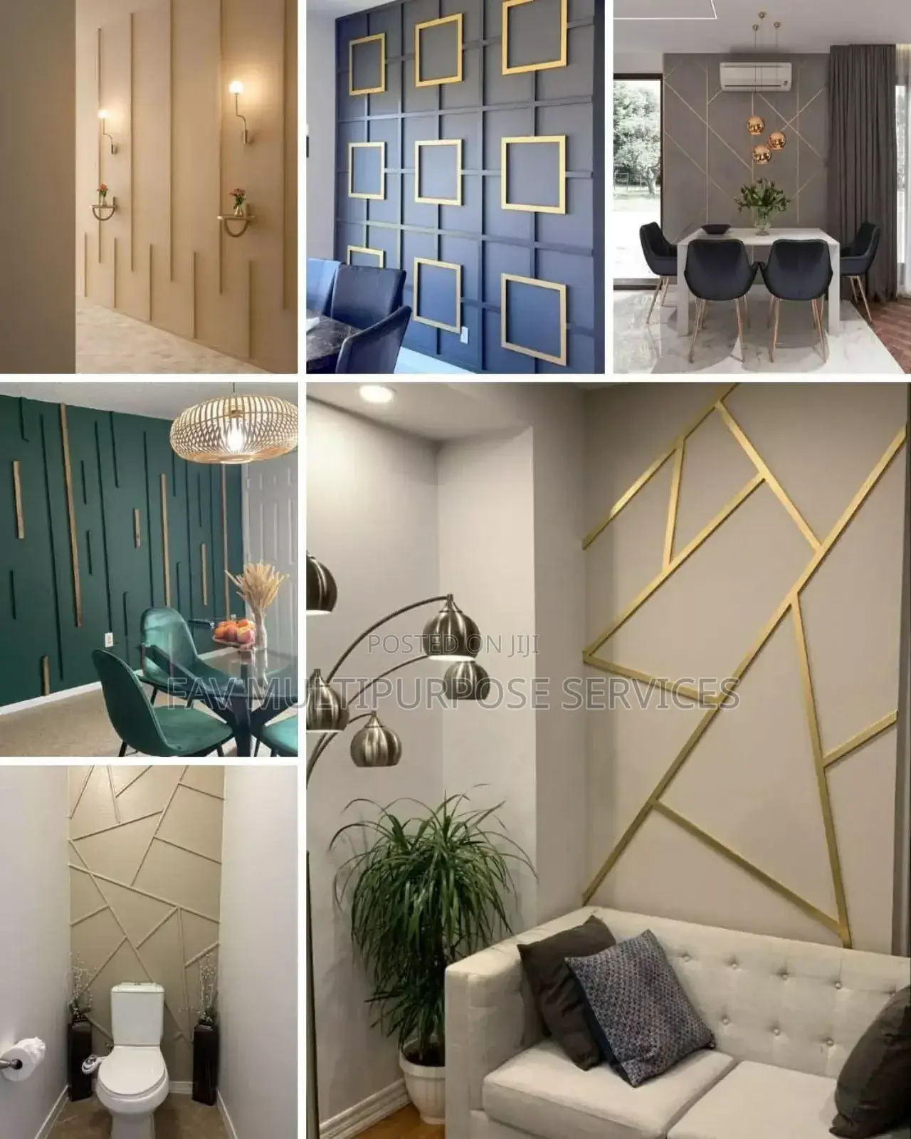 Screeding Painting Stucco Wall Design