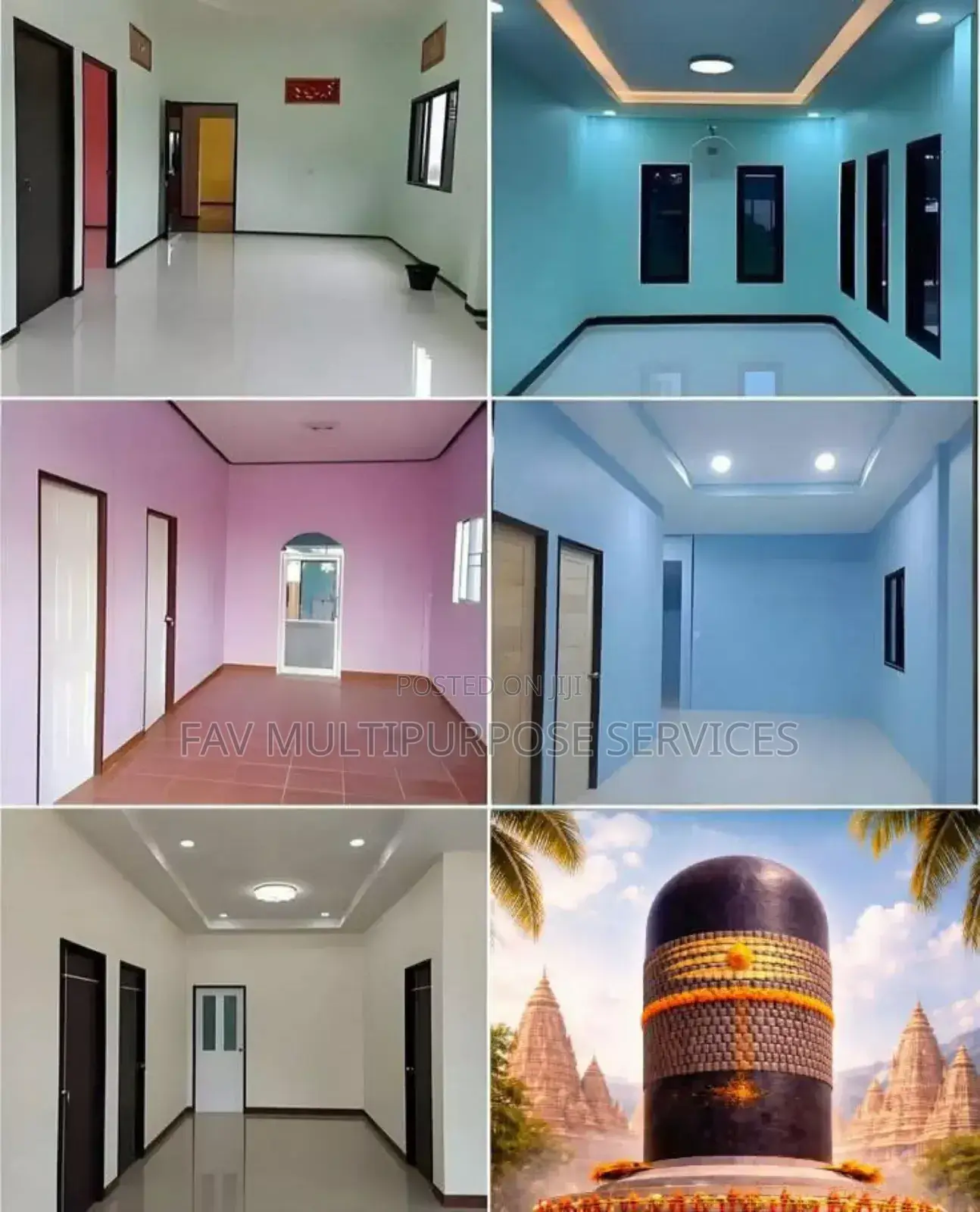 Screeding Painting Stucco Wall Design
