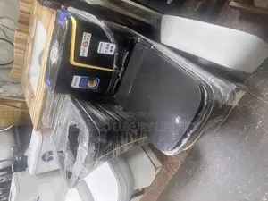 Executive Black and Gold Style Water Closet (Wc) Set
