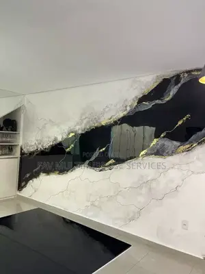 Screeding Painting Stucco Wall Design