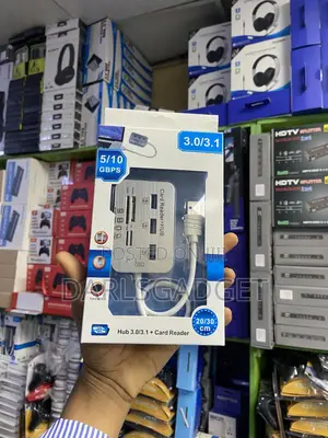 Usb 3.0 Hub 3.1 Card Reader Multiport Adapter For Laptop Use