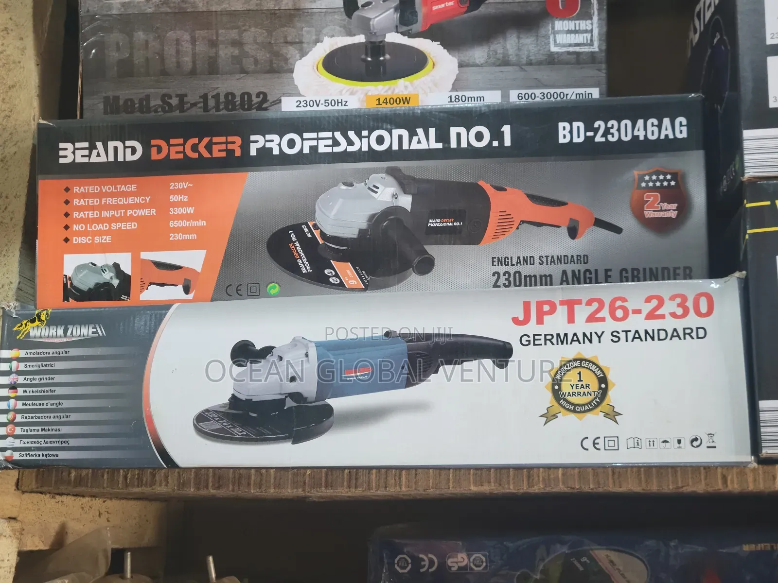 9 Inches Angle Grinder