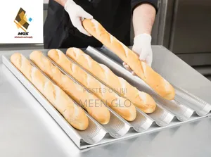 5-Loaf Aluminum French Bread Pan