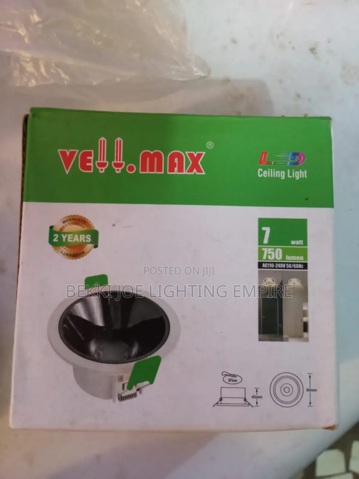 Vellmax Recess Light