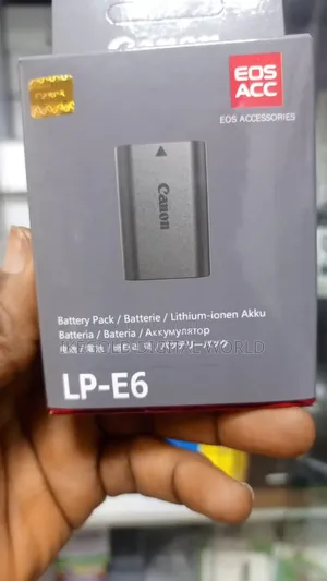 ​Canon Lp-E6 Rechargeable Lithium-Ion Battery
