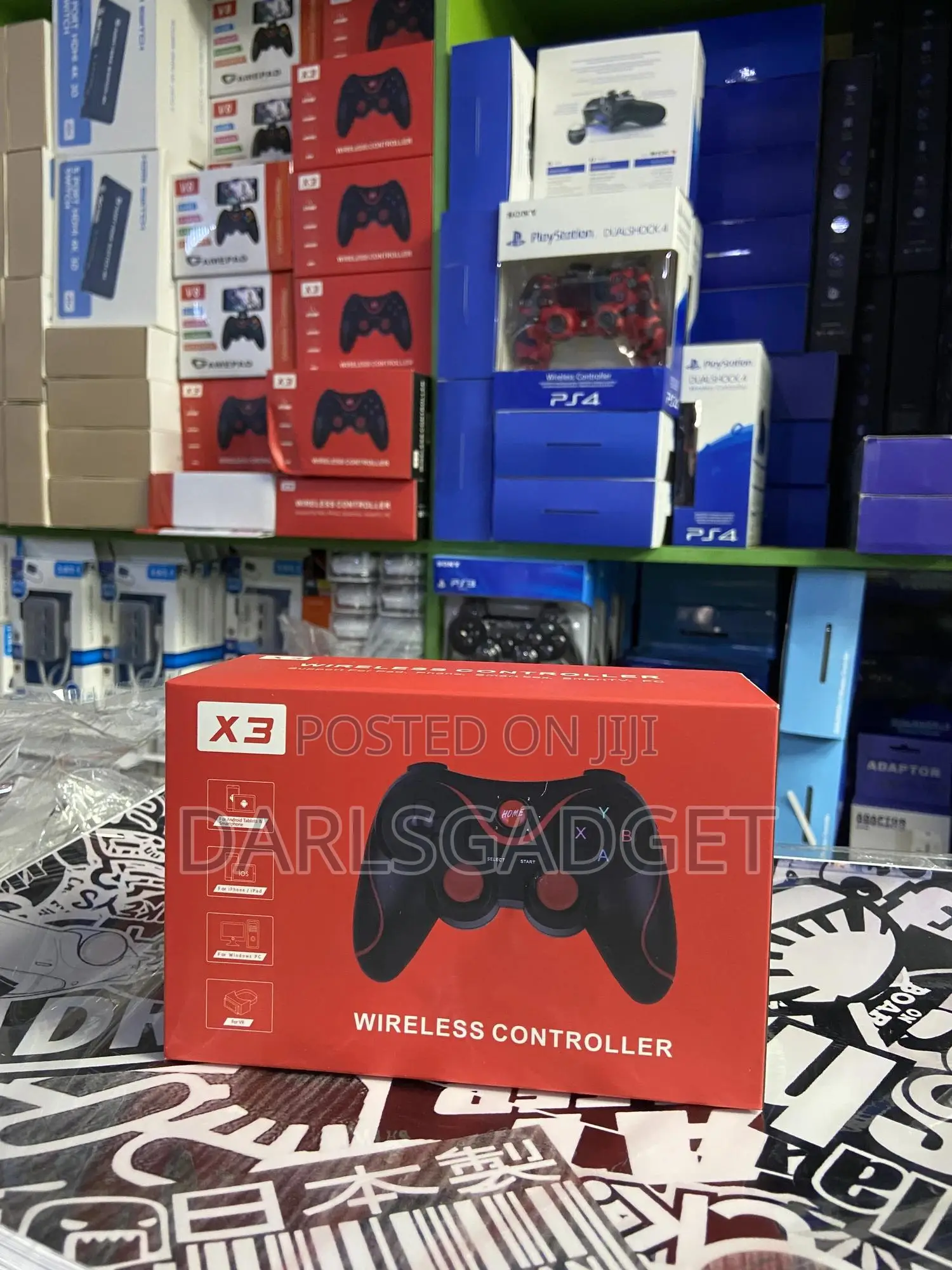 X3 Wireless Game Controller Gamepad for Android Ios Pc Gaming