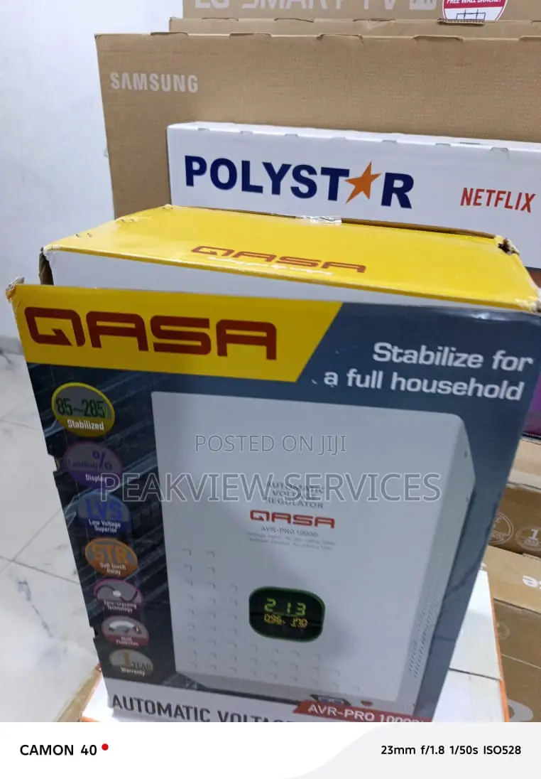 Qasa 10000w Stabilizer Wall Mount Voltage System
