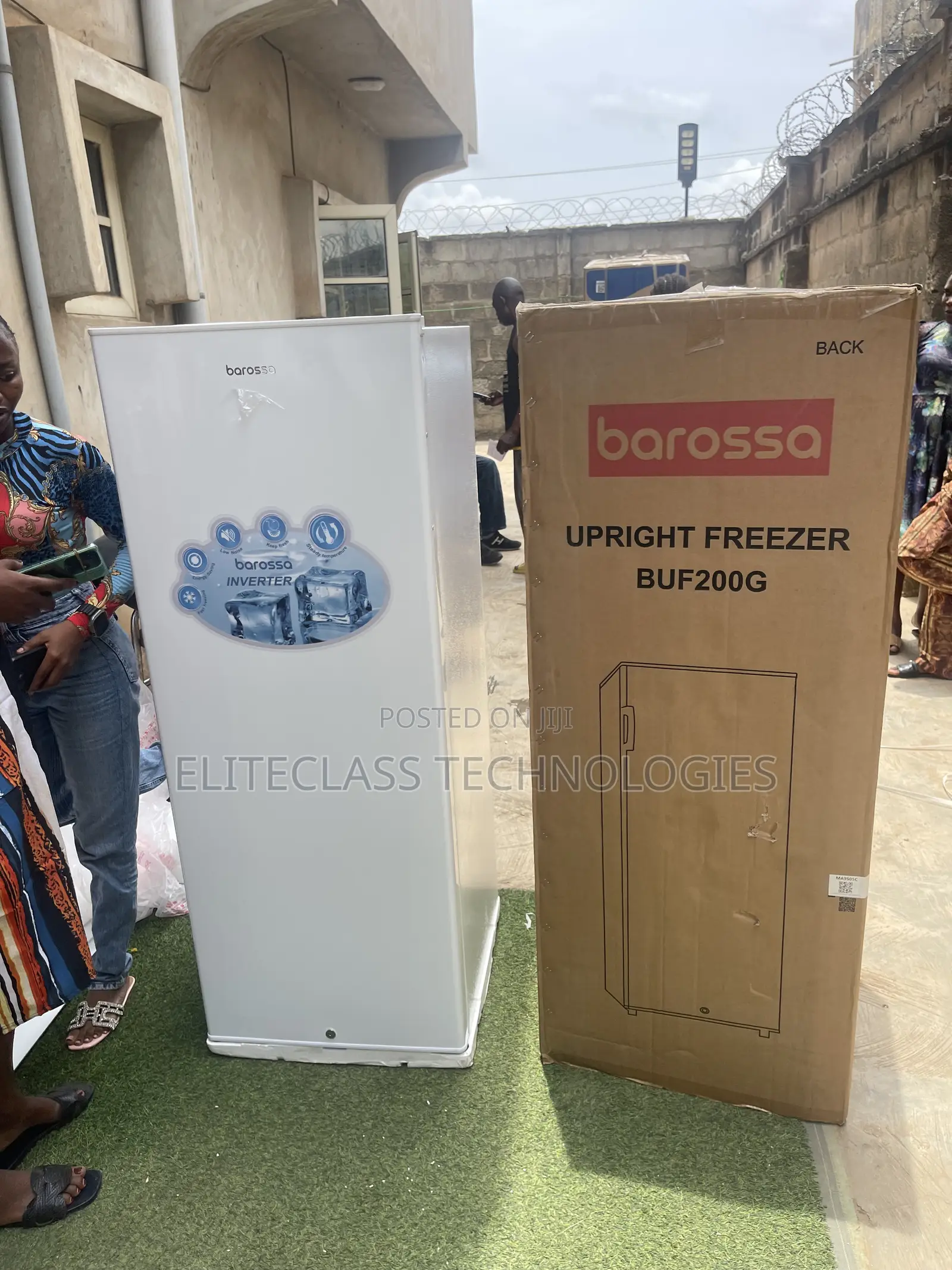 Barossa Buf200g Upright Freezer 200l Unit