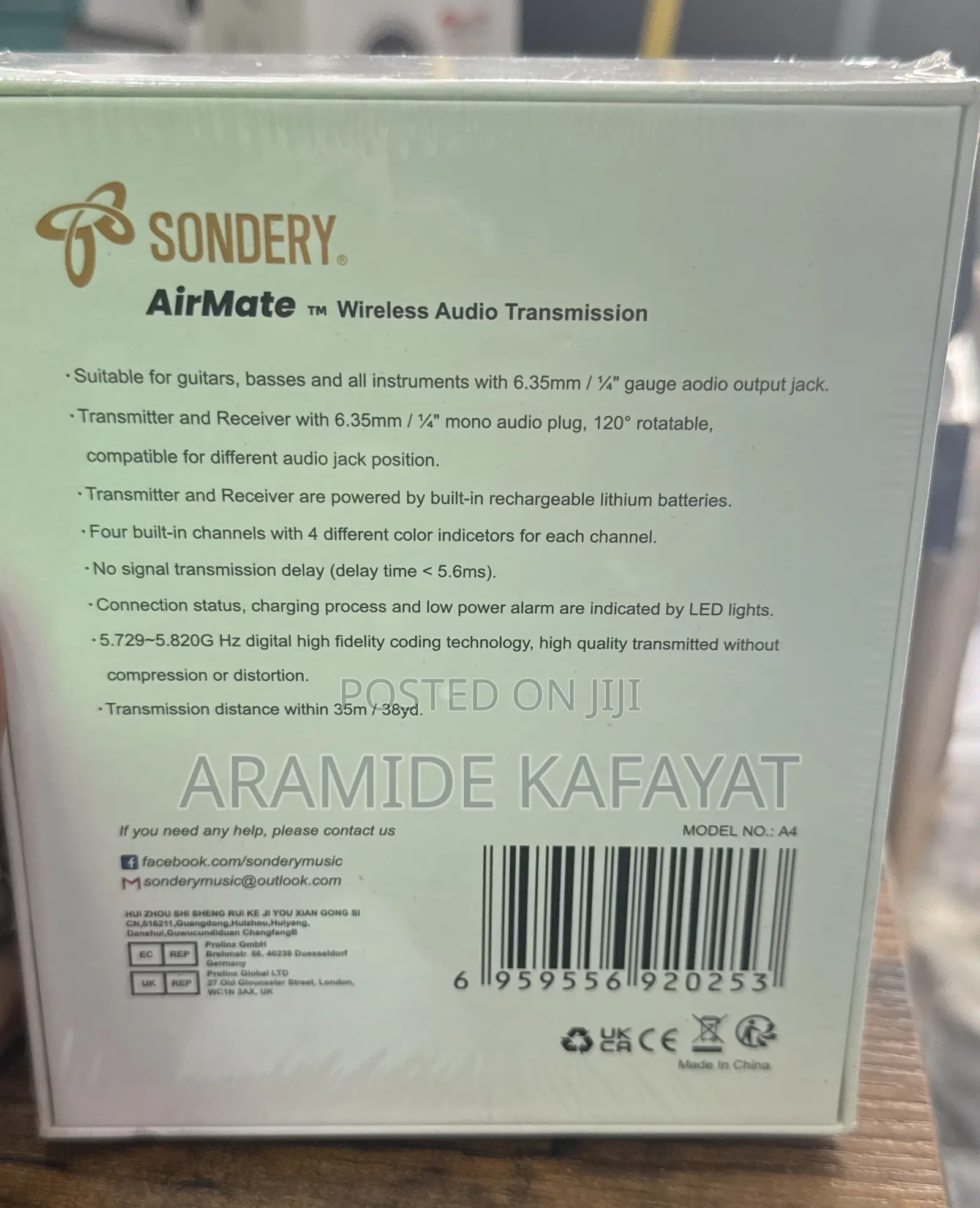 Wirelessly Audio Transmission