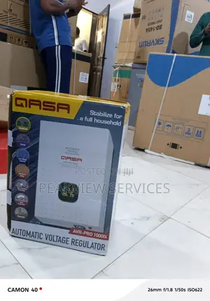 Qasa 10000w Voltage Stabilizer Wall Setup Appliance