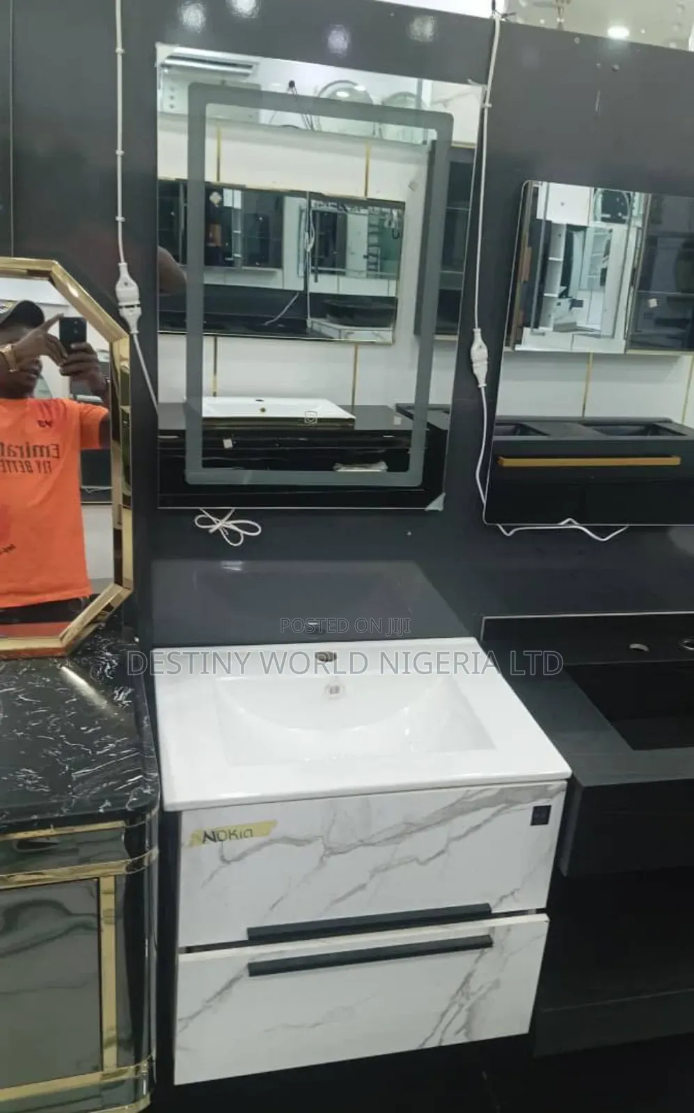 Dining Cabinet With Mirror