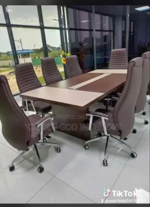 High Quality Imported Conference Table Set by 8