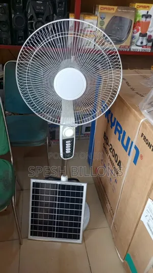 Solar Inverter Fan | 18 Inches With Solar Panel Long Lasting Durable