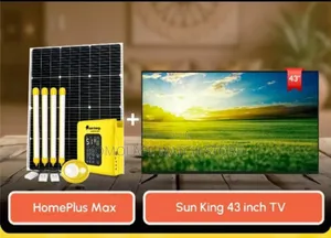 Sunking Solar 43" Inches With Homeplus Max