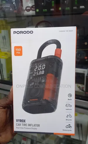 Porodo Vyrox Car Portable Electric Air Pump