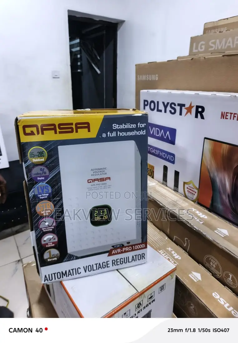 Qasa 10000w Wall Mounted Stabilizer Control System