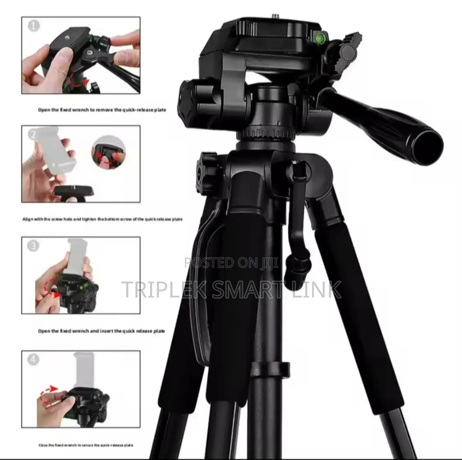 Professional Camera and Phone Tripod