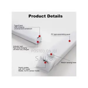 Under Cabinet Light Usb Charging Motion Sensor Night Light