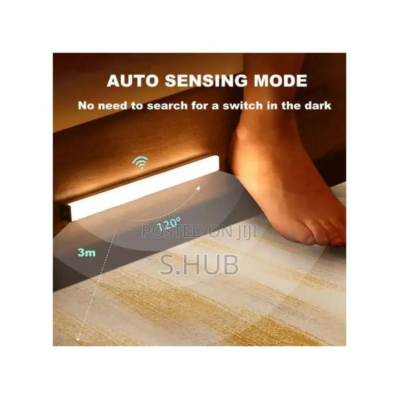 Under Cabinet Light Usb Charging Motion Sensor Night Light