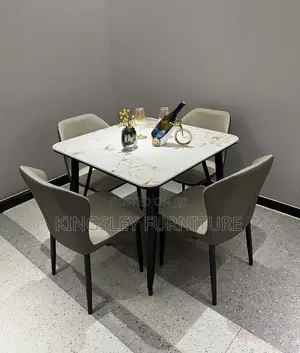 Dining Table With 4 Chairs