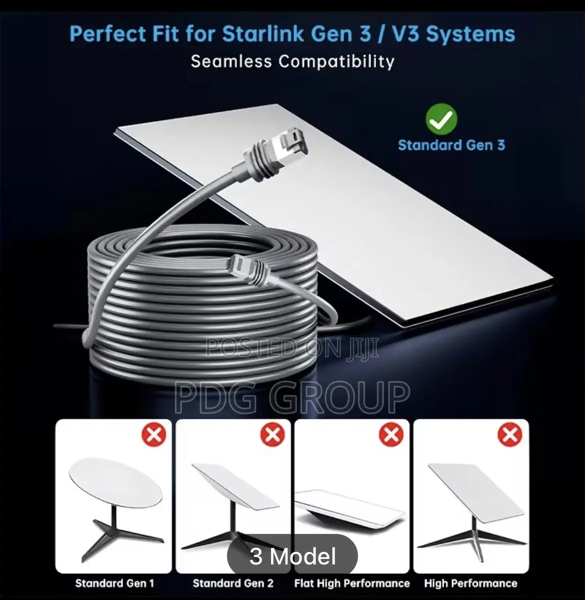 Starlink Ethernet Cable 150ft