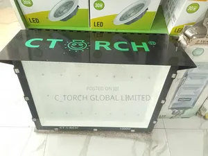C_torch 1000w Solar Flood Light