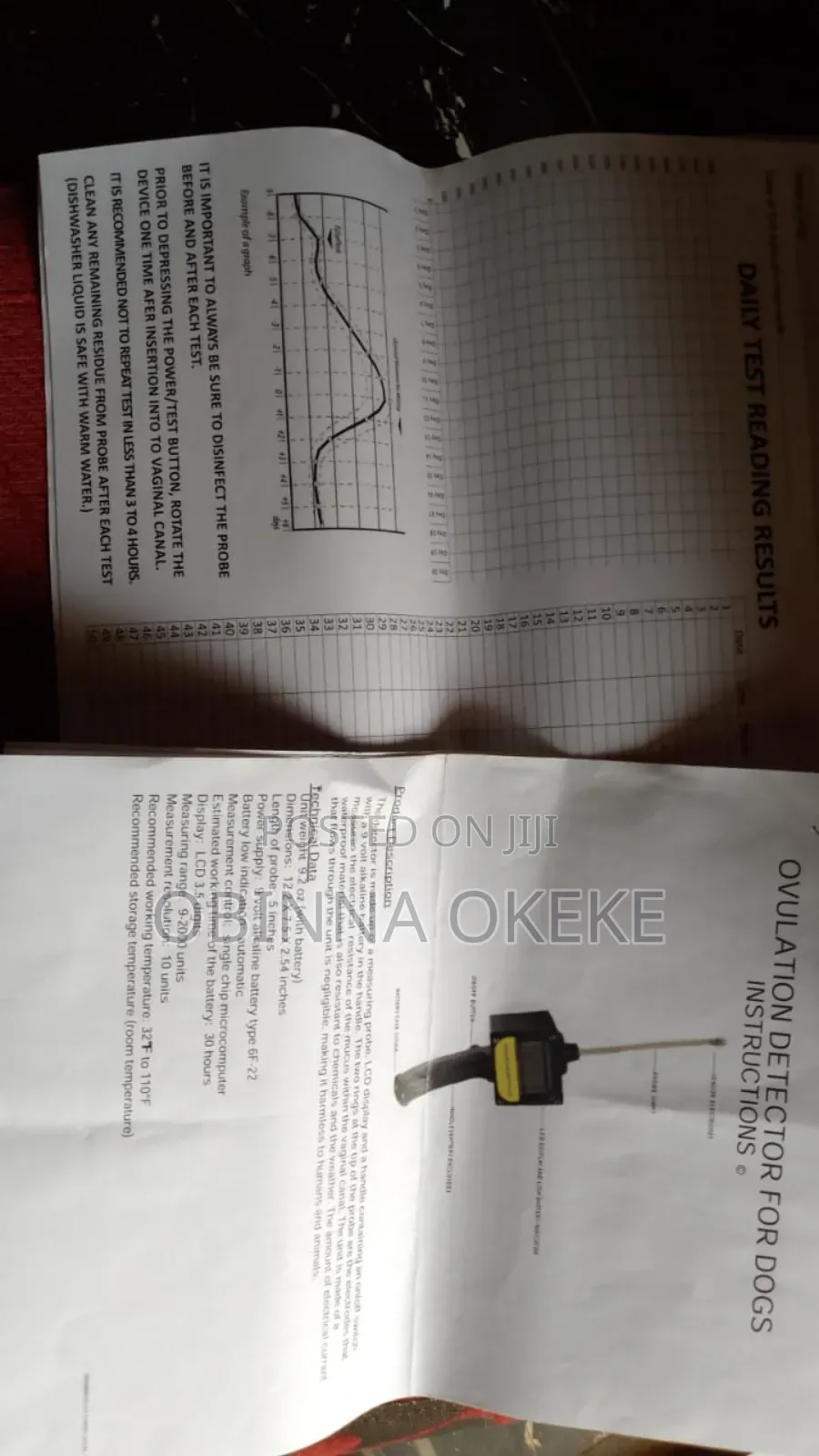 Dog Ovulation Detector Dod2