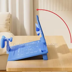 12" Posture Correcting Study Desk + Reading Rack With Study Timer