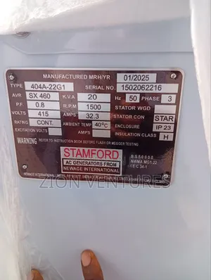20kva Perkins Generator
