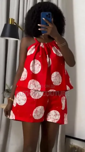 Luxury Ankara Top and Short