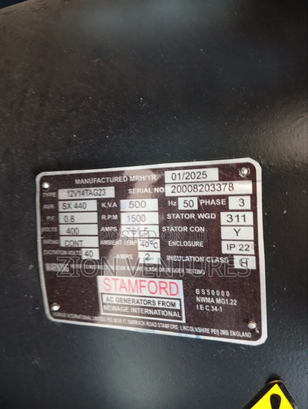 40kva Perkins Generator