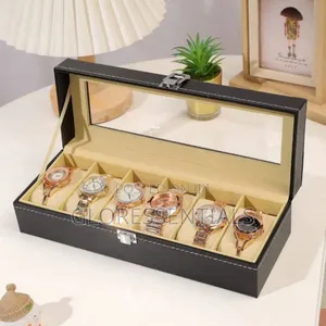 6 Grid Wrist Watch Box