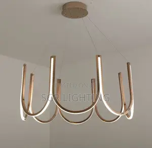 Modern Led Pendant Modern Lights Nordic Minimalist U Shape Chandeliers