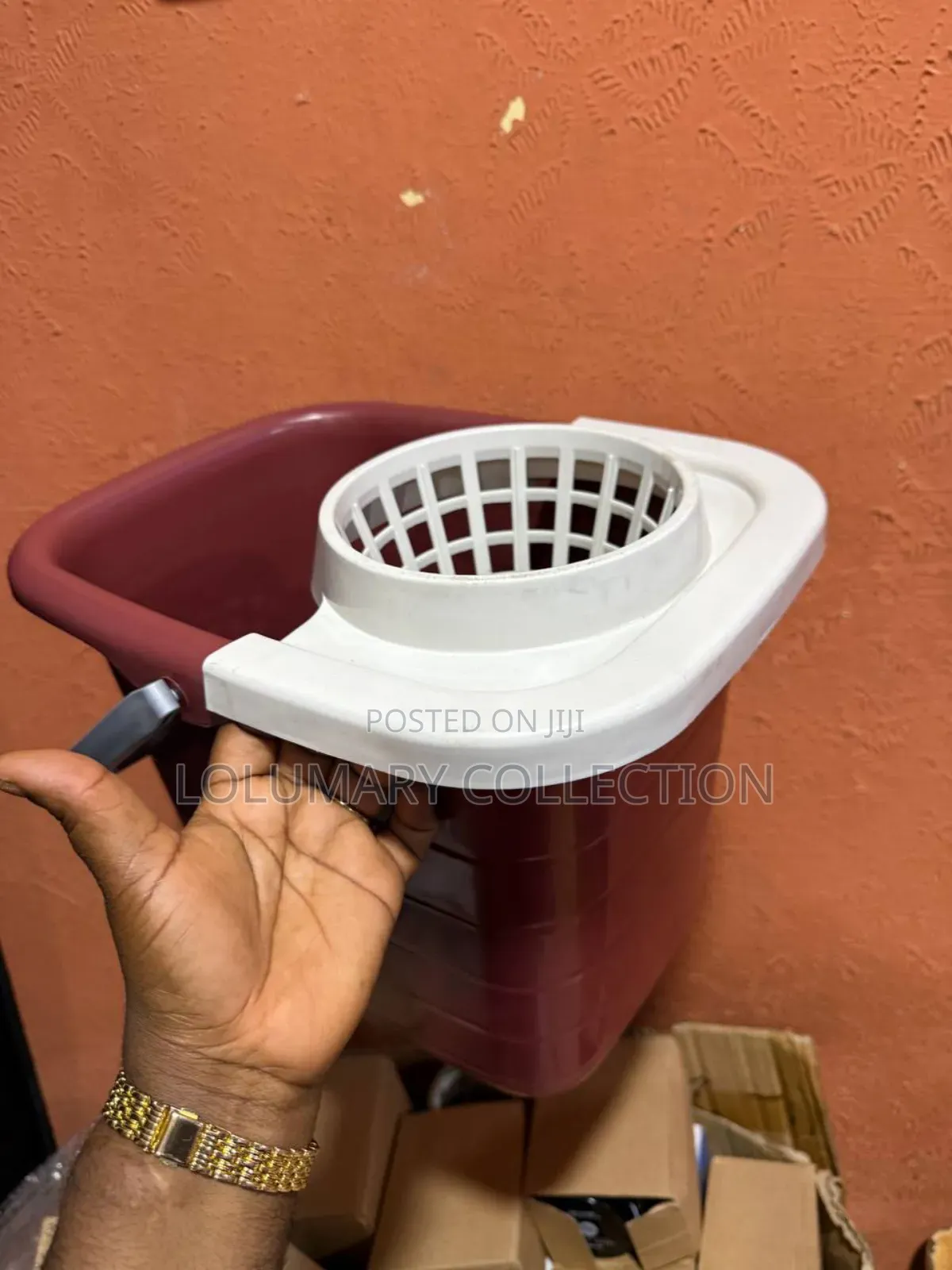 Heavy Duty Mop Bucket – Strong Plastic Cleaning Bucket