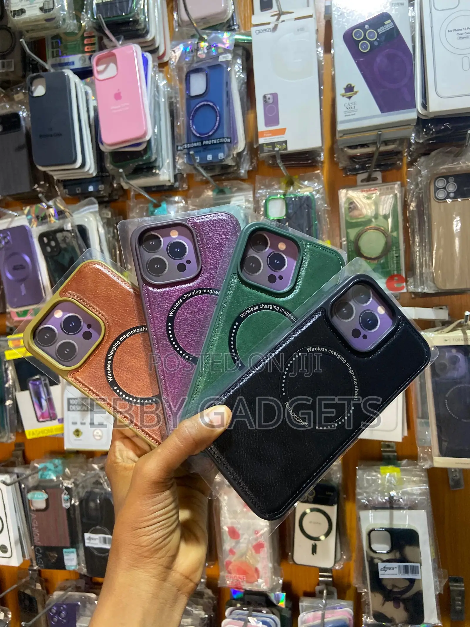 iPhone Leather Case for 15 Pro Max