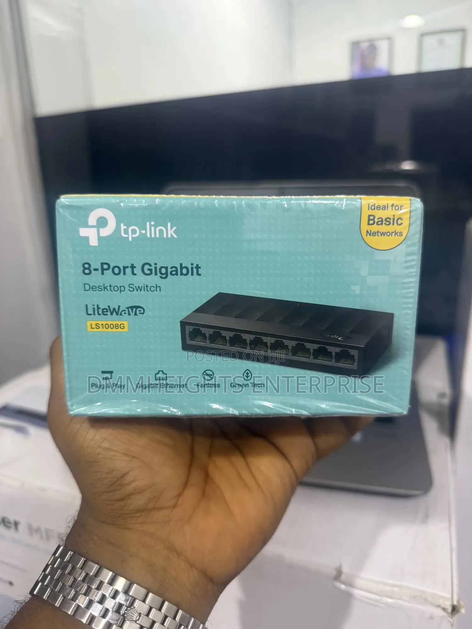 Tp-Link 8-Port Gigabit Desktop Switch Ls1008g