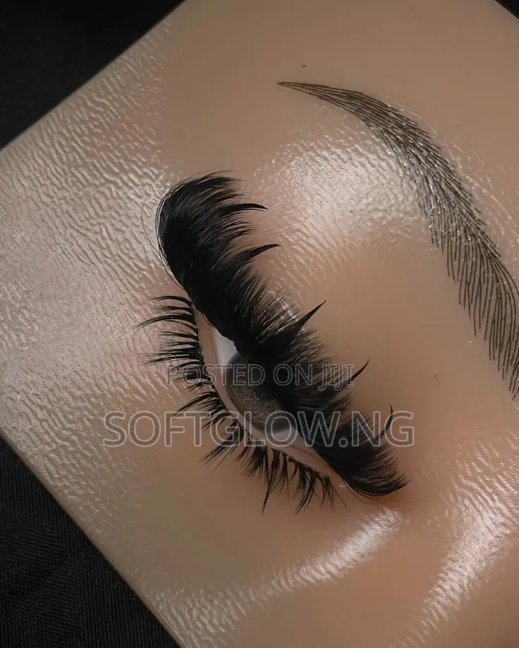 Reusable Handmade Wispy Cat-Eye Lashes, Fluffy Classy Extension Look