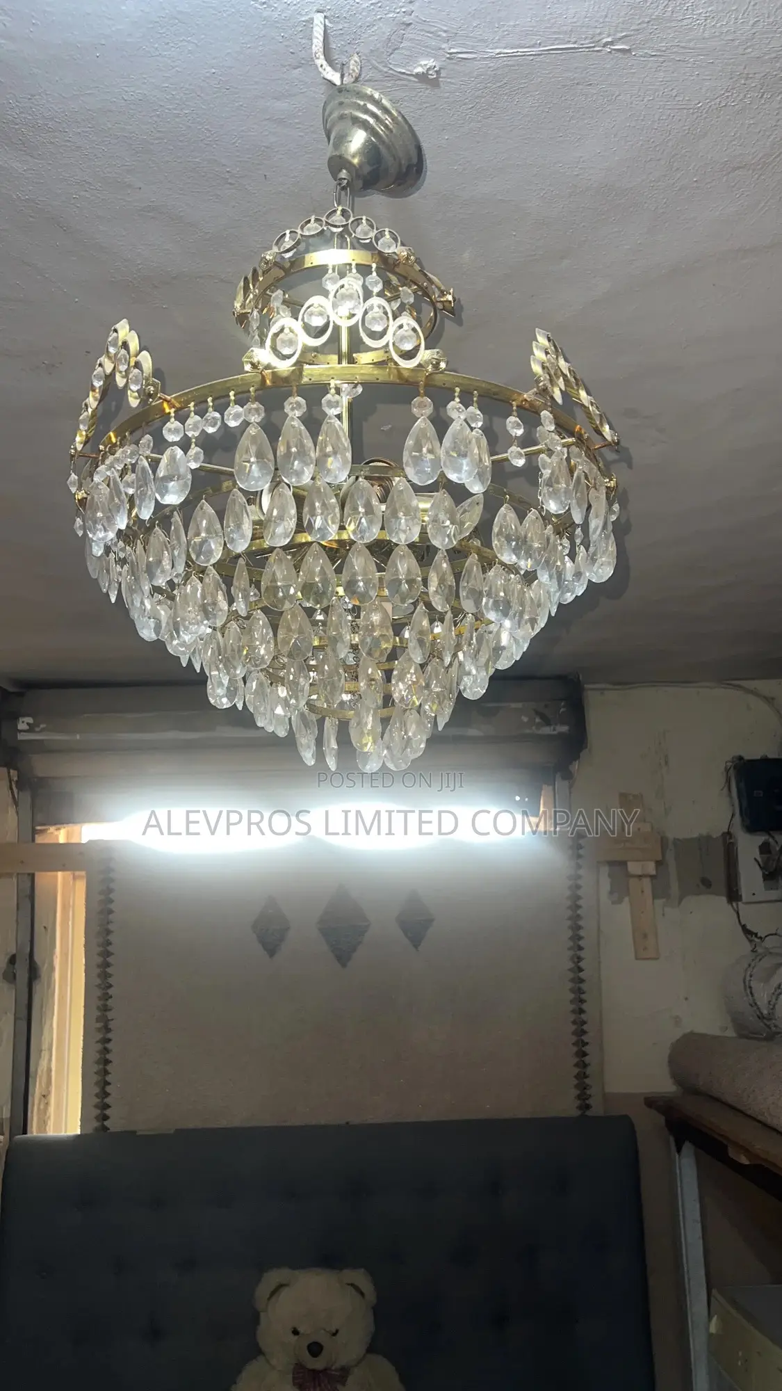 Foreign Used Crystal Chandeliers