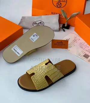 Hermes Slippers