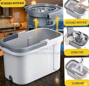 360° Rotating Spin Mop and Bucket Set