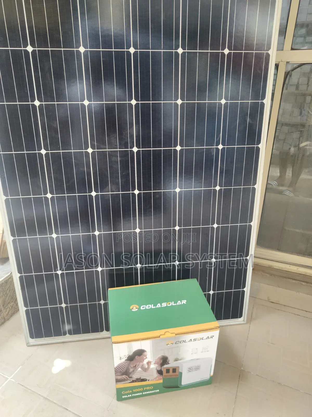 1kwh Pro Cola Solar Generator 300watts Output