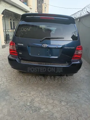 Toyota Highlander V6 AWD 2003 Blue