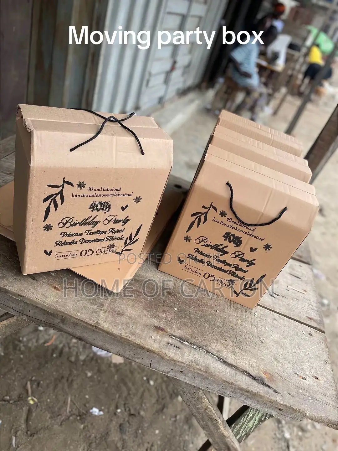 Printed Carton