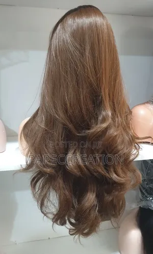 Light Brown Wavy Hair