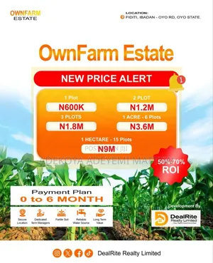Ownfarm Estate Fiditi Ibadan-Oyo Road