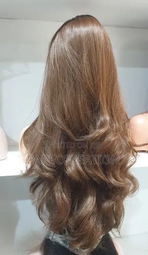 Light Brown Wavy Hair