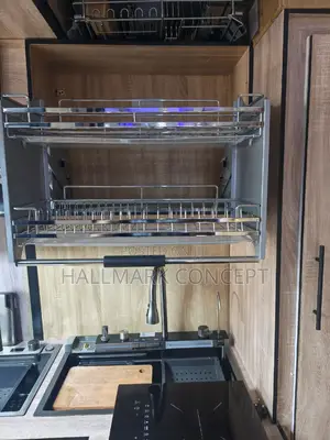 Pull Down Plate Rack