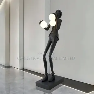 Modern Artistic Floor Lamp (Human Sculpture Design)
