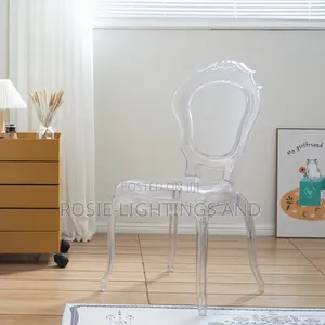 Transparent Crystal Royal Event Chair